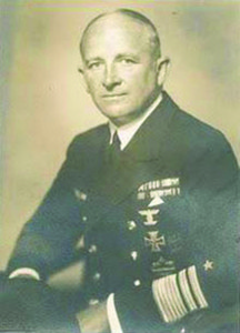 Admiral Otto Von Schrader, Commander of UB64